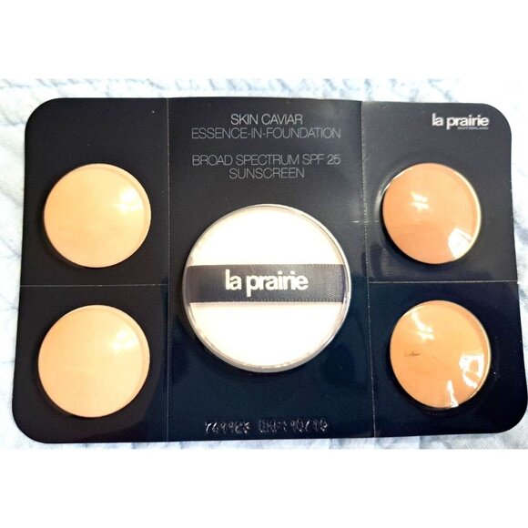La Prairie Skin Caviar Essence-in-Foundation SPF 25 Makeup Sampler Set of 6